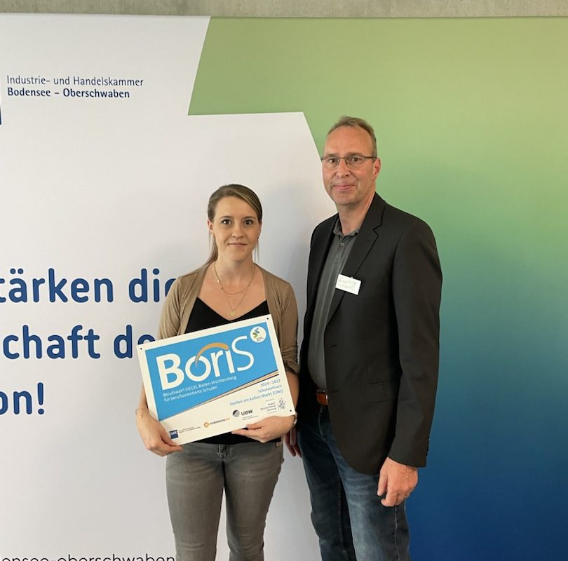 Schulzentrum erhält BoriS-Berufswahl-SIEGEL Baden-Württemberg